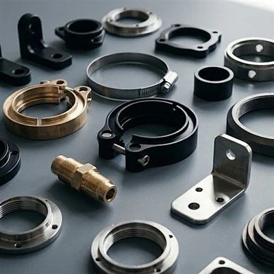 Staffa filtro CNC personalizzata e parti di fissaggio